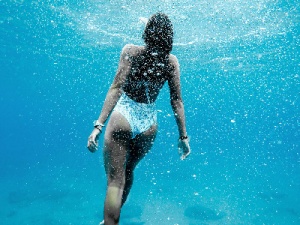 Swimming Greece