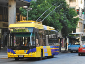 Athens trolleybus