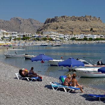 Charaki Beach Rhodes Beaches