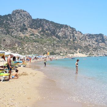 Tsambika Beach Rhodes Beaches