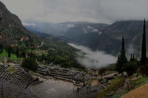 Apollo Temple in Delphi