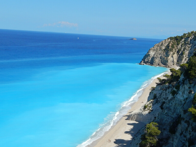 Egremni beach Lefkada - Παραλία Εγκρεμνοί Λευκάδας