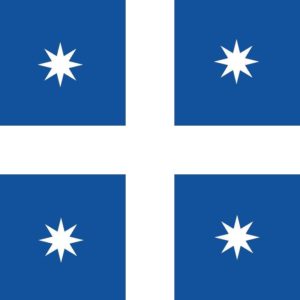 Greek Navy Admiral Flag