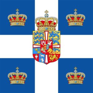 Royal Standard of the Kingdom of Greece (1936-1967)