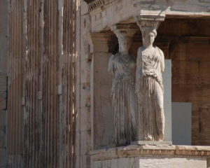 Column Sculpture Parthenon