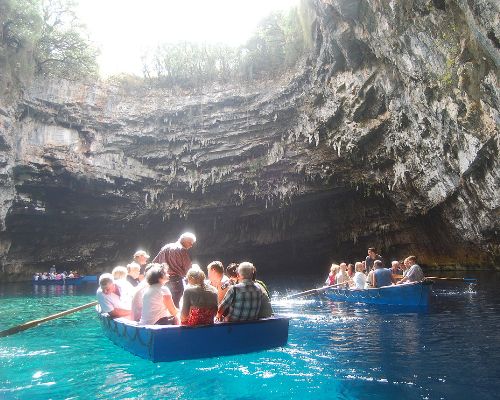 Melissani Cave Kefalonia