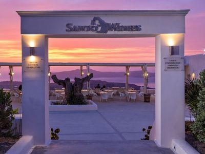 Santorini wines | Wines of Santorini | Santorini wine tours | Santorini Santo wines | Santorini vineyard | Santorini Greek wine