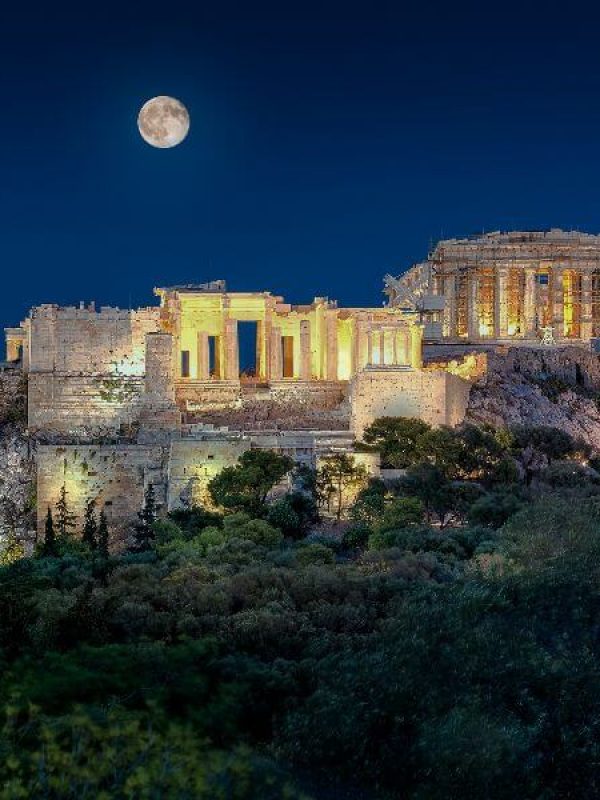 Acropolis Of Athens Greece